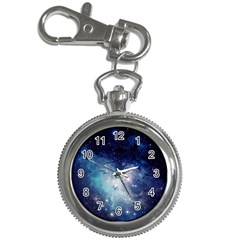 Nebula Blue Key Chain Watches by snowwhitegirl