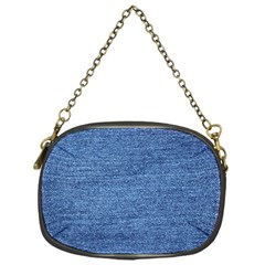 Blue Denim Chain Purse (one Side) by snowwhitegirl