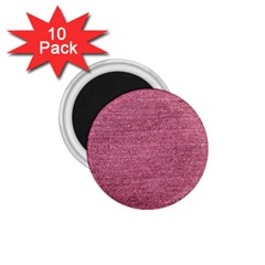 Pink  Denim 1 75  Magnets (10 Pack)  by snowwhitegirl