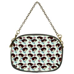 Redhead Girl Blue Chain Purse (two Sides) by snowwhitegirl