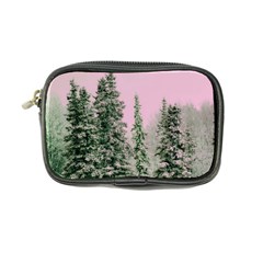 Winter Trees Pink Coin Purse by snowwhitegirl