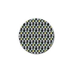 Eye Dots Black Pastel Golf Ball Marker (10 Pack) by snowwhitegirl