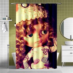 Strike A Pose Shower Curtain 48  X 72  (small)  by snowwhitegirl