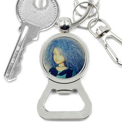 Blue Hair Boy Bottle Opener Key Chains by snowwhitegirl