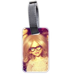 Girls With Glasses Luggage Tags (two Sides) by snowwhitegirl