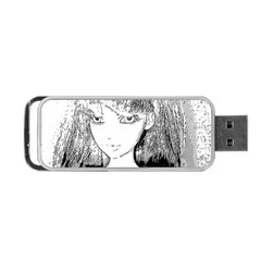 Girl Portable Usb Flash (two Sides) by snowwhitegirl