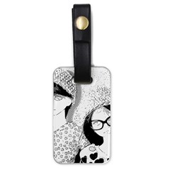 Twins Luggage Tags (one Side)  by snowwhitegirl