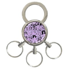 Lilac Yearbook 1 3-ring Key Chains by snowwhitegirl