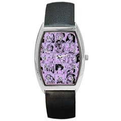 Lilac Yearbook 1 Barrel Style Metal Watch by snowwhitegirl