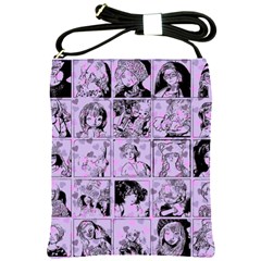 Lilac Yearbook 1 Shoulder Sling Bag by snowwhitegirl