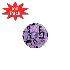 Lilac Yearbook 2 1  Mini Magnets (100 Pack)  by snowwhitegirl