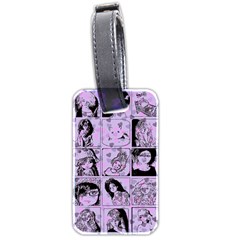 Lilac Yearbook 2 Luggage Tags (two Sides) by snowwhitegirl