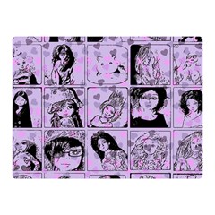 Lilac Yearbook 2 Double Sided Flano Blanket (mini)  by snowwhitegirl