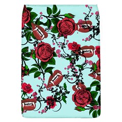 Light Blue Rose Vampire Removable Flap Cover (l) by snowwhitegirl