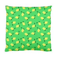 Lemons Green Standard Cushion Case (two Sides) by snowwhitegirl