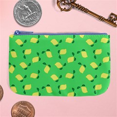 Lemons Green Large Coin Purse by snowwhitegirl