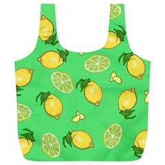 Lemons And Limes Full Print Recycle Bag (xl) by snowwhitegirl