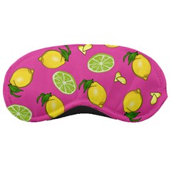 Lemons And Limes Pink Sleeping Masks by snowwhitegirl