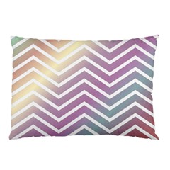 Ombre Zigzag 01 Pillow Case by snowwhitegirl