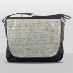 Handwritten Letter 2 Messenger Bag by vintage2030