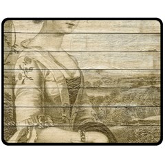 Lady 2523423 1920 Double Sided Fleece Blanket (medium)  by vintage2030