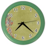 Background 1619142 1920 Color Wall Clock Front