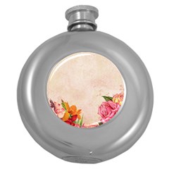 Flower 1646045 1920 Round Hip Flask (5 Oz) by vintage2030