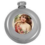 Vintage 1501576 1280 Round Hip Flask (5 oz) Front