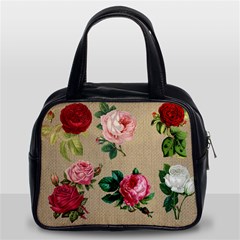 Flower 1770189 1920 Classic Handbag (two Sides) by vintage2030