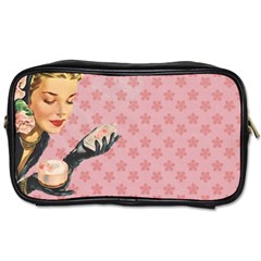 Vintage Lady Toiletries Bag (two Sides) by vintage2030