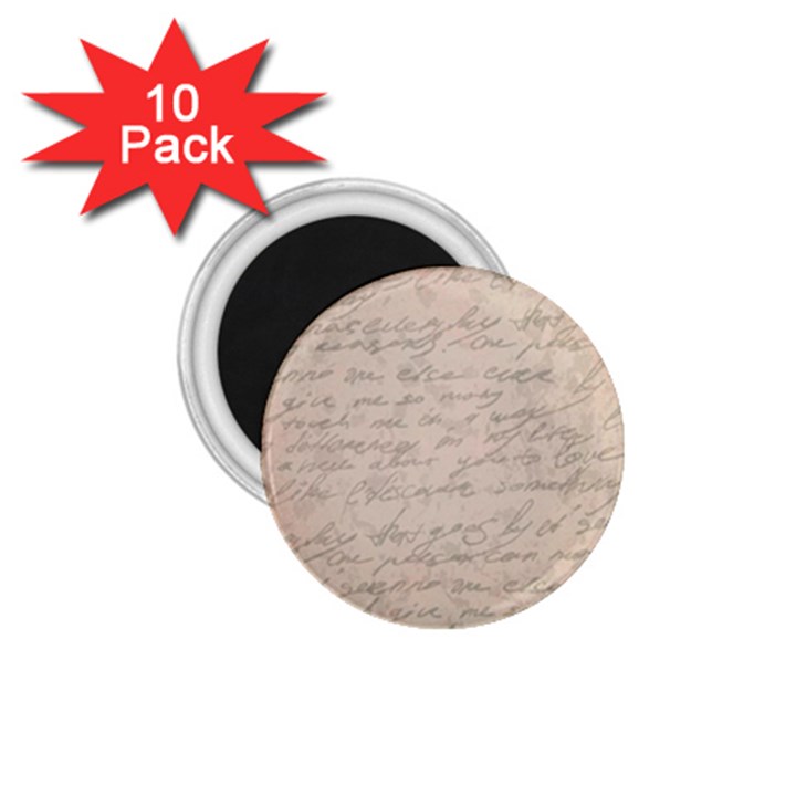 Letter 1.75  Magnets (10 pack) 