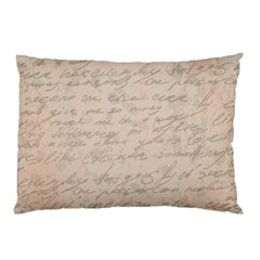 Letter Pillow Case (two Sides) by vintage2030