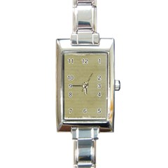 Old Letter Rectangle Italian Charm Watch by vintage2030