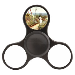 Lady And Scenery Finger Spinner by vintage2030