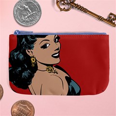 Comic Girl Large Coin Purse by vintage2030