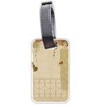 Twenties Girl Luggage Tags (Two Sides) Back