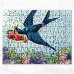 Blue Bird Rectangular Jigsaw Puzzl Front