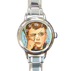 Retro 1480643 960 720 Round Italian Charm Watch by vintage2030