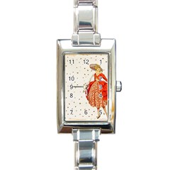 Background 1426676 1920 Rectangle Italian Charm Watch by vintage2030