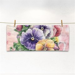 Lowers Pansy Hand Towel by vintage2030