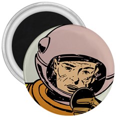 Astronaut Retro 3  Magnets by vintage2030