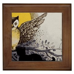 Owl 1462736 1920 Framed Tiles by vintage2030