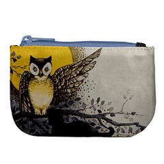 Owl 1462736 1920 Large Coin Purse by vintage2030