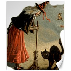 Witch 1461961 1920 Canvas 8  X 10  by vintage2030