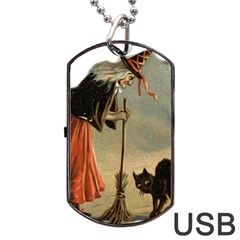 Witch 1461961 1920 Dog Tag Usb Flash (one Side) by vintage2030