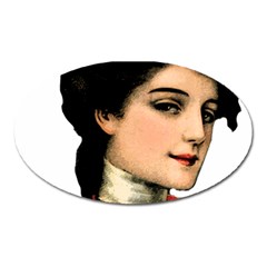 Lady 1032898 1920 Oval Magnet by vintage2030