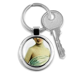 Lady 781311 1920 Key Chains (round)  by vintage2030