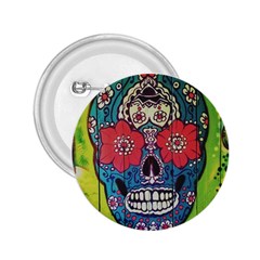 Mexican Skull 2 25  Buttons by alllovelyideas