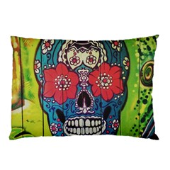 Mexican Skull Pillow Case by alllovelyideas