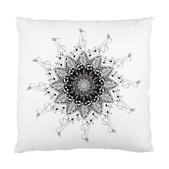 Mandala Misic Standard Cushion Case (two Sides) by alllovelyideas